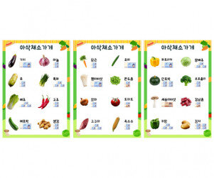 채소가게 메뉴판(지폐)