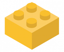 노란 레고 블럭