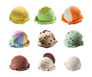 아이스크림(윗부분)