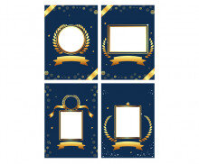 회사 포스터(승진,우수사원,우수팀,장기근속)(문구없음)