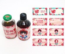 어버이날 음료 라벨