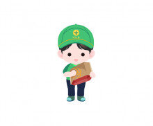 새마을 모자 쓴 농부(남아)