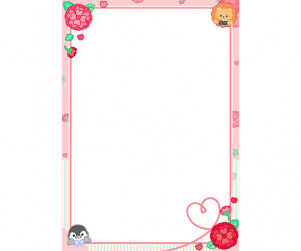 카네이션 테두리