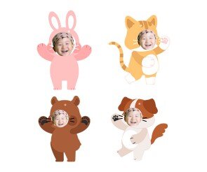 동물 합성이미지