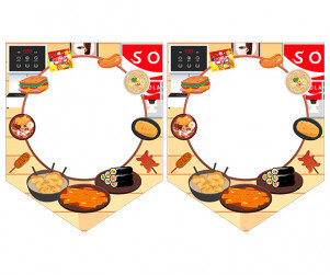 [개별도안] 즐거운 매점놀이 가랜드