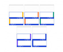회사 직급 명패(삼각)(문구없음)