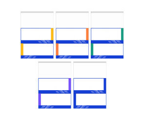 회사 직급 명패(삼각)(문구없음)