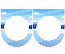 [개별도안] 신나는 빙어낚시 가랜드