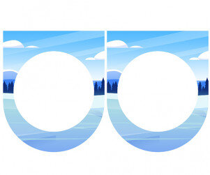 [개별도안] 신나는 빙어낚시 가랜드