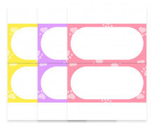 동물병원 삼각 안내판 (문구없음)