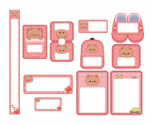 이름표 모음(곰)