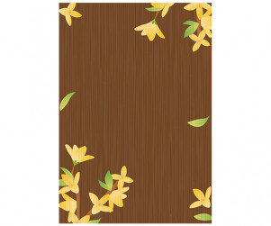 개나리 우드 판넬