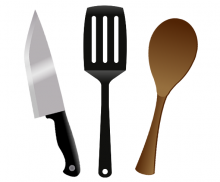 칼,뒤집개,주걱