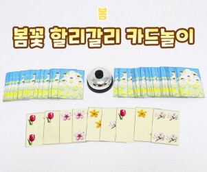 봄꽃 할리갈리 카드놀이
