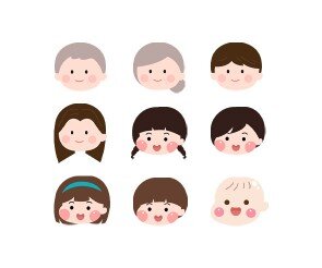 가족 얼굴