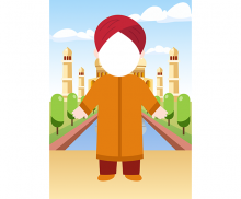 인도 배경 합성이미지