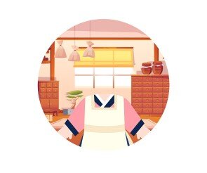 의녀 합성 라벨