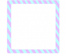 보라 하늘 정사각 테두리