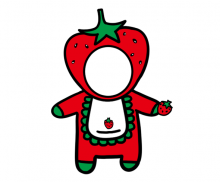 딸기 합성이미지