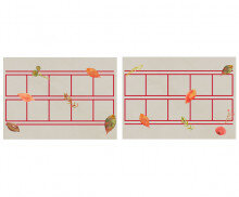 가을 원고지 틀 (10칸)