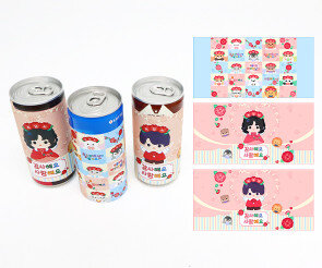 어버이날 캔음료 라벨2