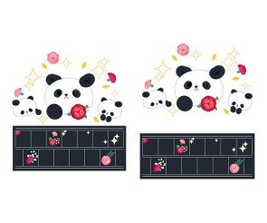 나는 얼굴로 효도한다 원고지 레터링(문구없음)