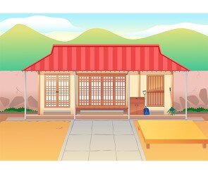 시골집 배경