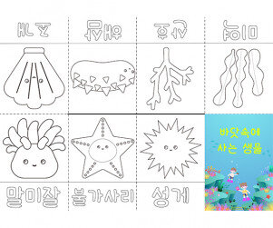 바닷속에 사는 생물 사전