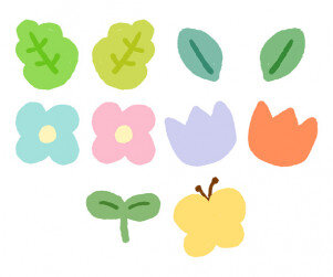 꽃,새싹,잎사귀,나비