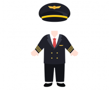 조종사 합성이미지