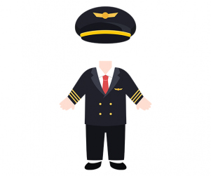 조종사 합성이미지