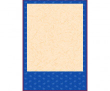 전통문양 테두리(파랑)