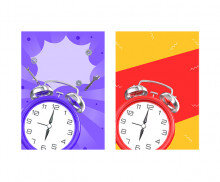 시계가게 광고 포스터(문구없음)