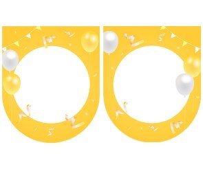 [개별도안] 옐로우데이 가랜드