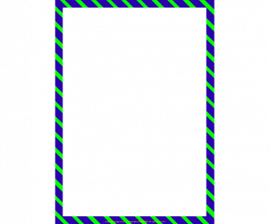 남색 연두 사선 테두리