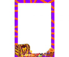 할로윈 사탕 상자 배경