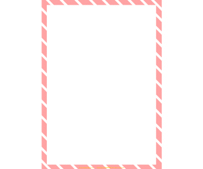 연분홍 사선 테두리