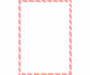 연분홍 사선 테두리