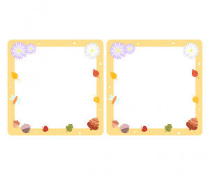 [개별도안] 가을아 반가워 사각 가랜드