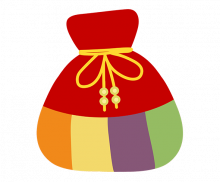 빨간색 복주머니