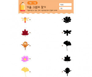 가을 그림자 찾기