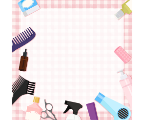 미용도구 메모지