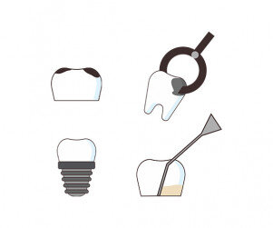 치과 치료 아이콘