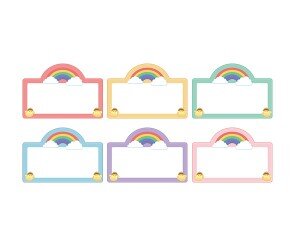 무지개 이름표