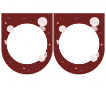 [개별도안] 동지잔치 가랜드