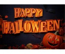 HAPPY HALLOWEEN 잭오랜턴 배경