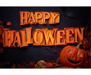 HAPPY HALLOWEEN 잭오랜턴 배경