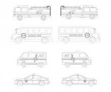 자동차 색칠 모음