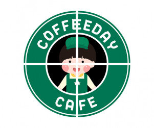 카페 간판 만들기