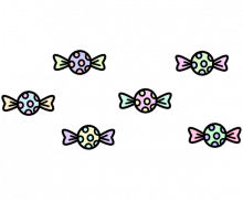 사탕 6종